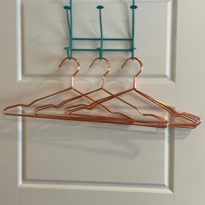 🛍 10 Copper-tone Hangers